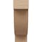 Ekena Millwork 4"W x 8"D x 12"H Classic Alpine Rough Cedar Woodgrain TimberThane Corbel, Primed Tan CORUR04X08X12ALPRCPR - alternate 4